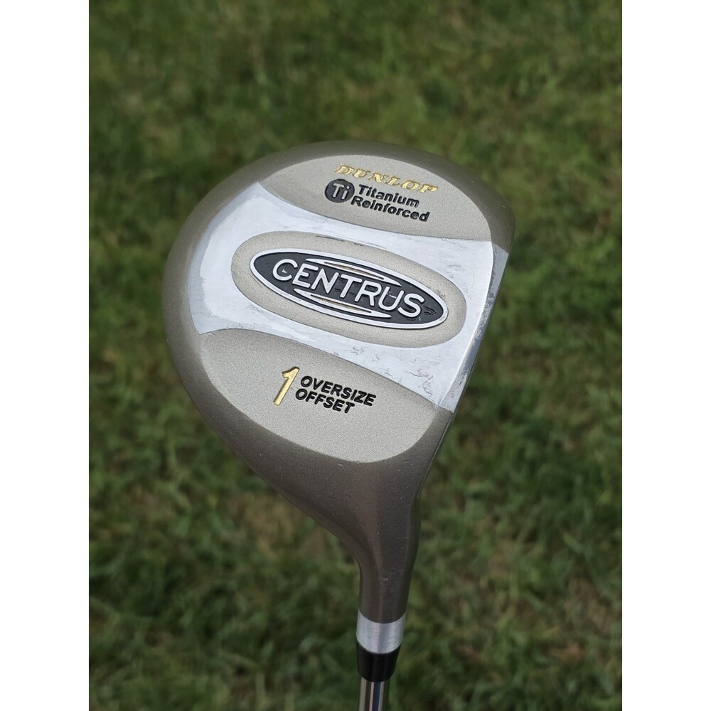 Dunlop Centrus Titanium Reinforced OS Offset Driver Mid-Firm Flex Steel Shaft RH